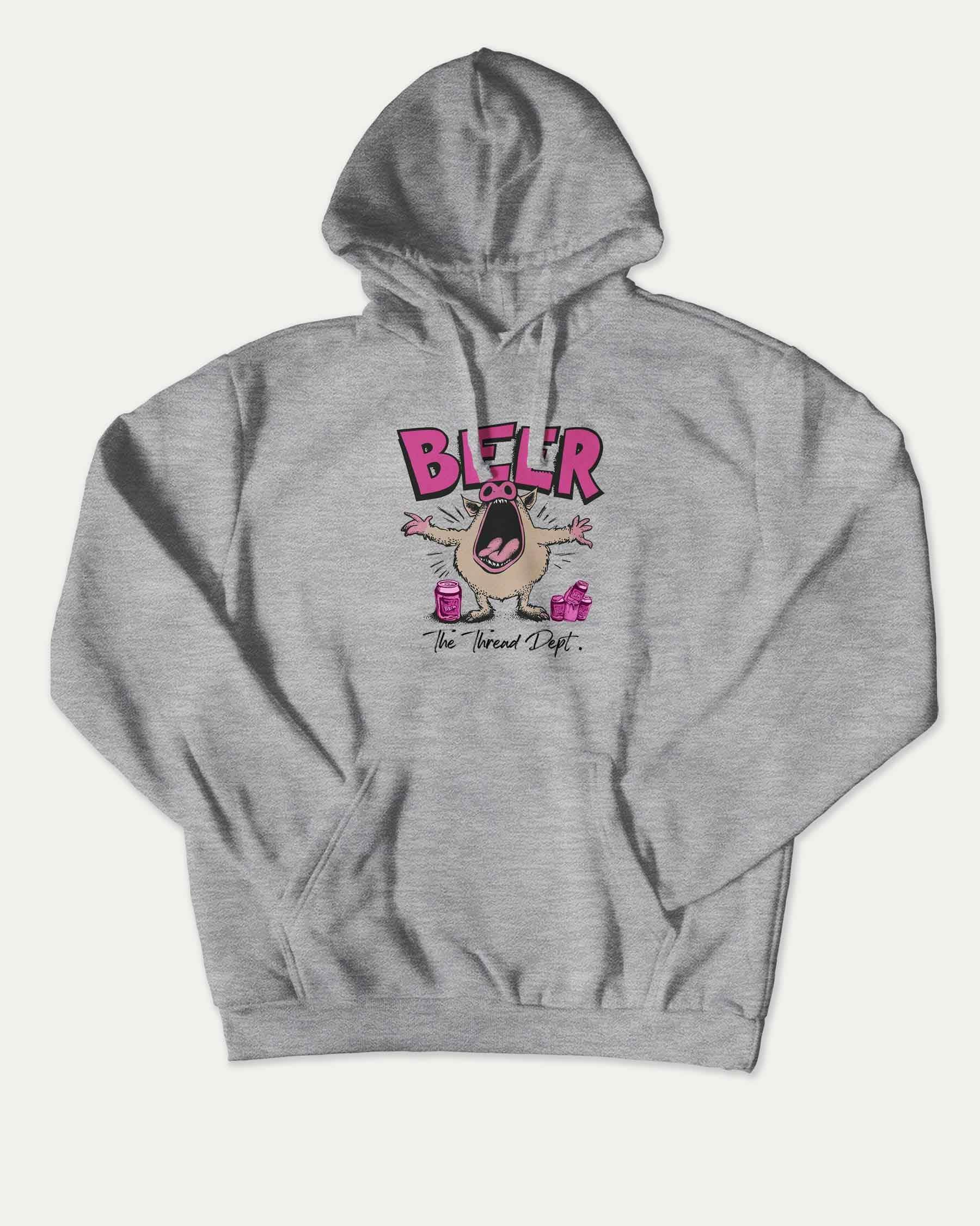 Yelling Pig - Graphic Hoodie - TheThreadDept