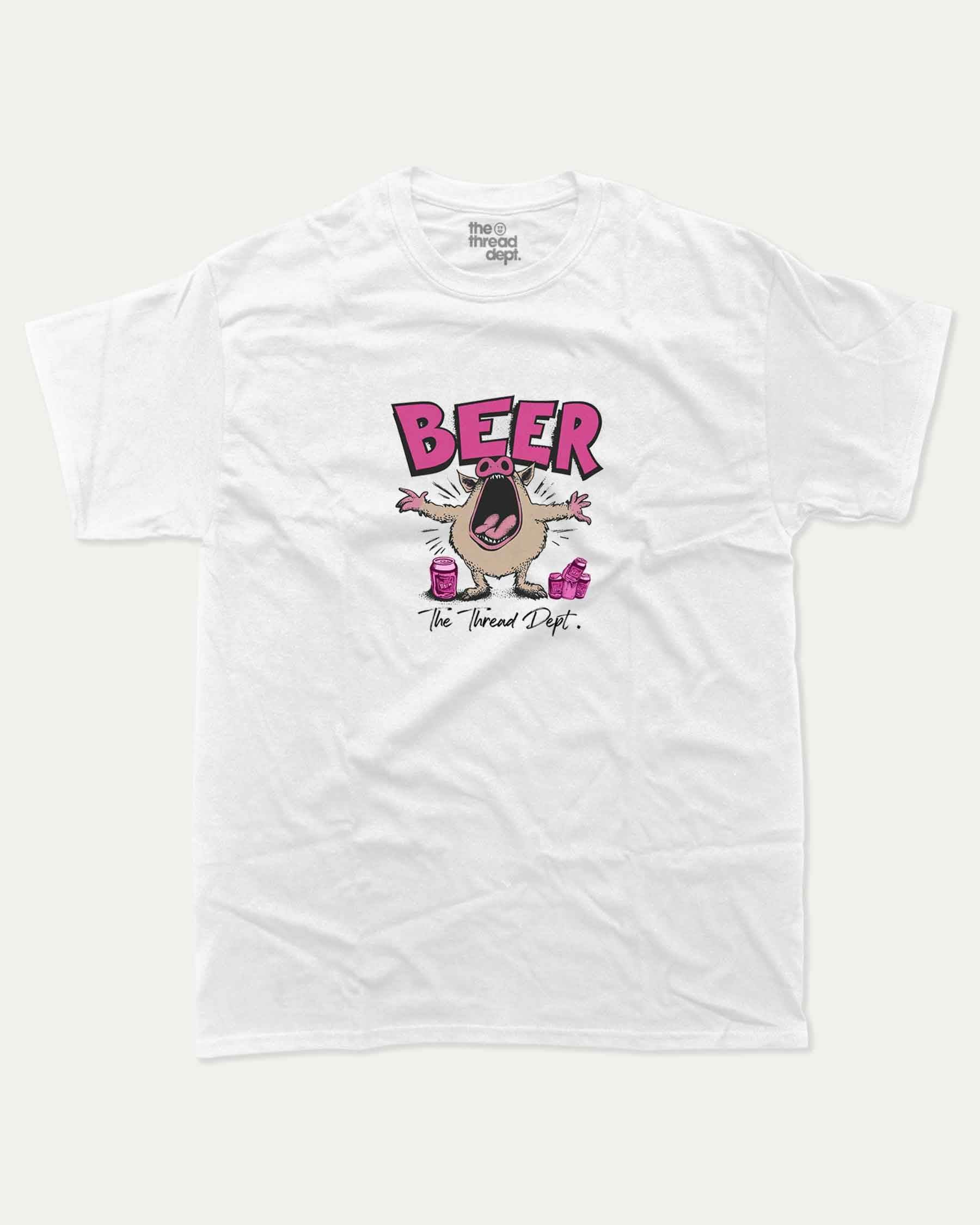 Yelling Pig - Graphic Tee - TheThreadDept