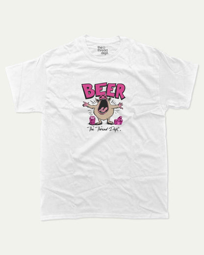Yelling Pig - Graphic Tee - TheThreadDept