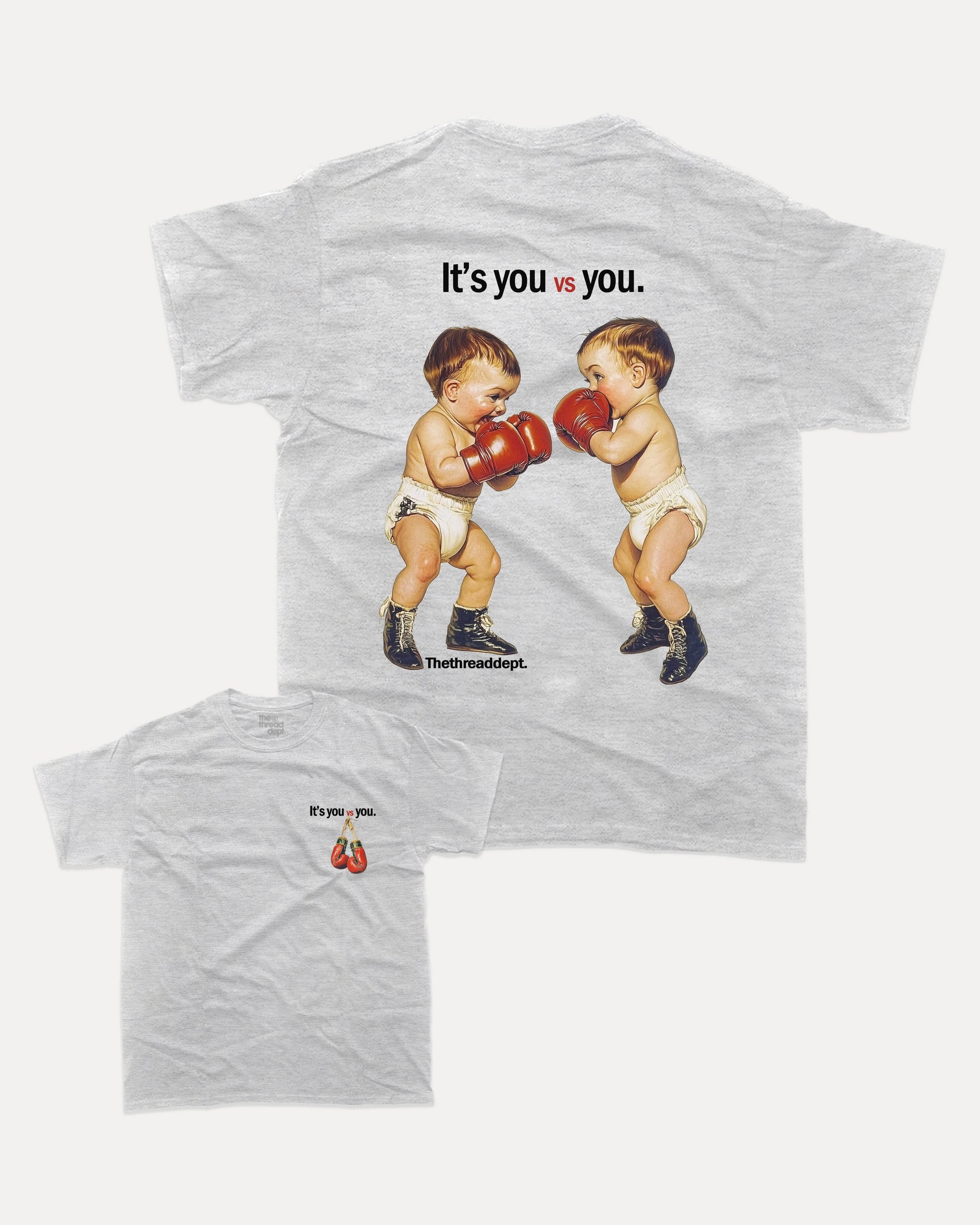 You vs You - Graphic Tee - TheThreadDept