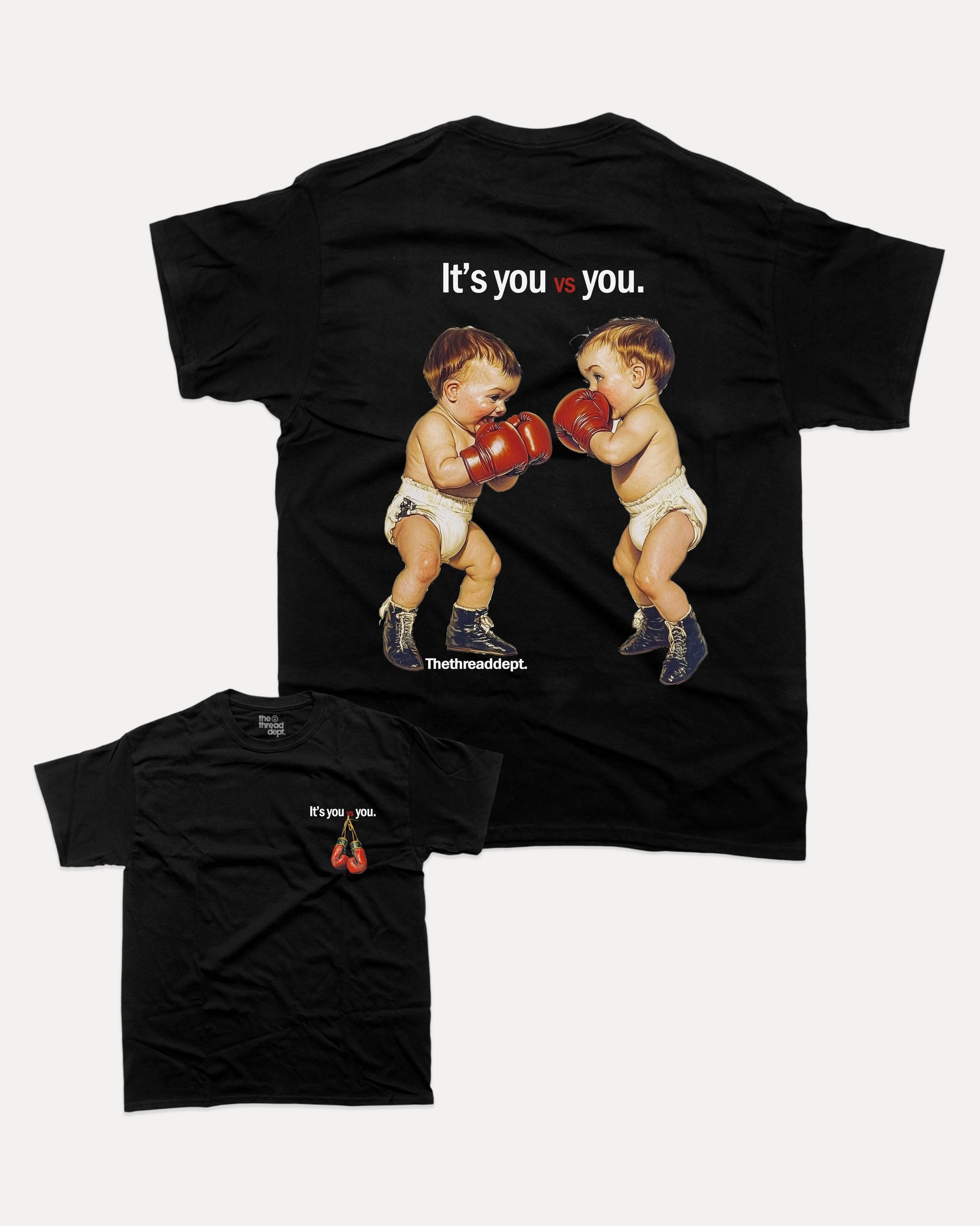 You vs You - Graphic Tee - TheThreadDept